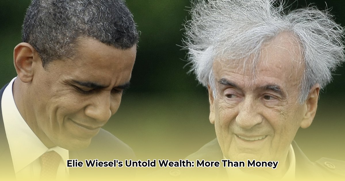 elie-wiesel-net-worth